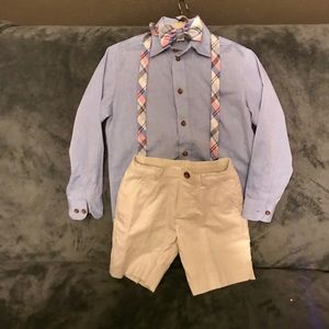 Boys formal/ nice casual shorts outfit